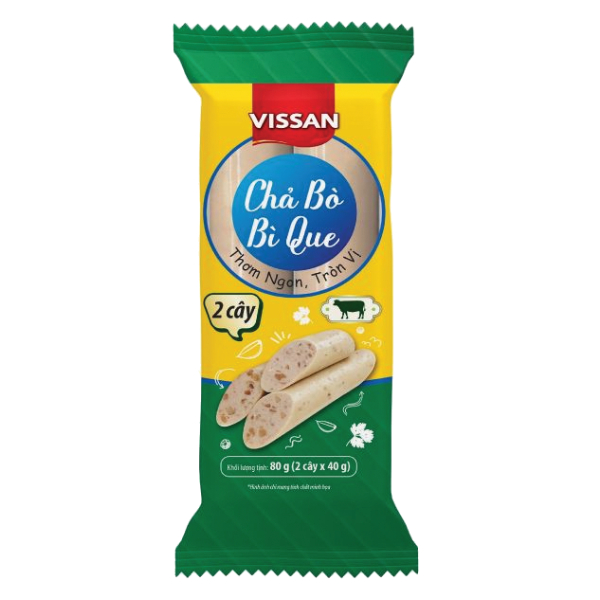 Chả Bò Bì Que Vissan 80G