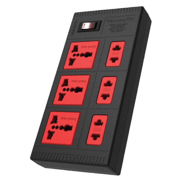 Ổ Cắm Điện Quang ESK ECO ĐQ 6ECO 6 Lỗ