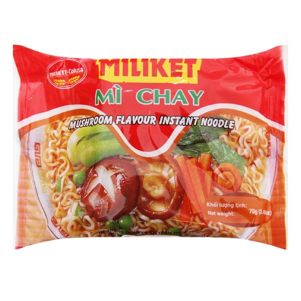 Mì Chay Miliket Gói 70G