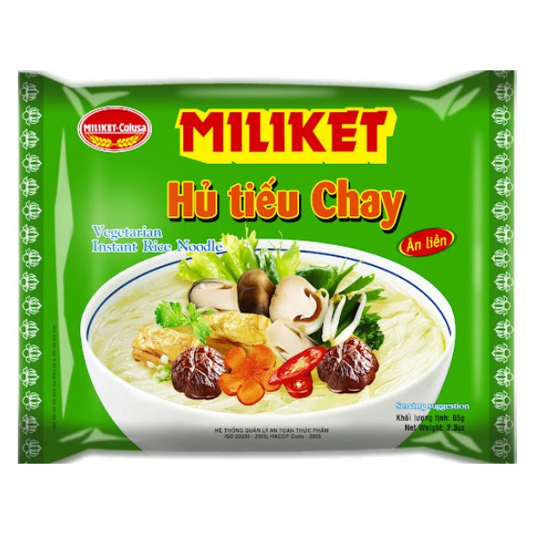 Hủ Tiếu Chay Miliket Gói 65G