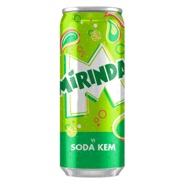 Nước Ngọt Mirinda Soda Kem Lon 320Ml
