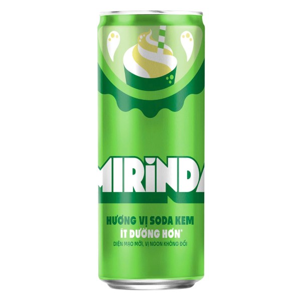 Nước Ngọt Mirinda Soda Kem Lon 320Ml