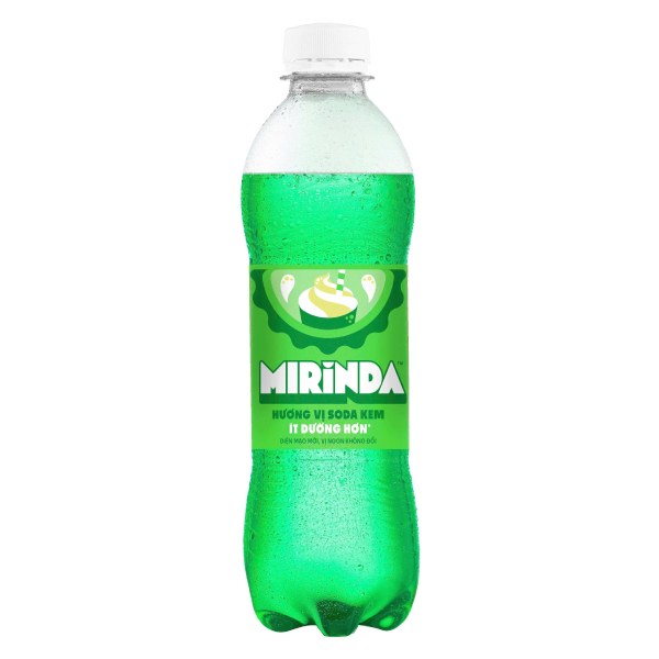 Nước Ngọt Mirinda Soda Kem Chai 390Ml
