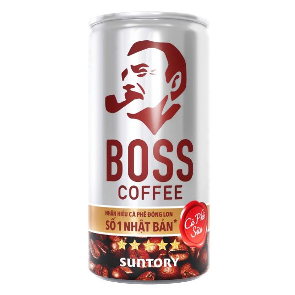 (Only Emartmall) Cà Phê Sữa Boss Lon 235Ml