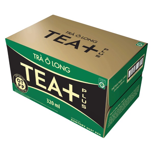 Trà Olong Tea Plus Thùng 24 Chai 320Ml