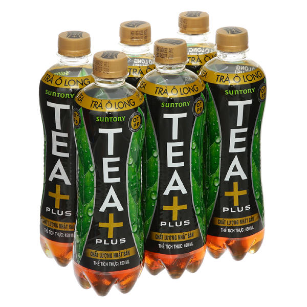 Trà Ô Long Tea Plus Lốc 6 Chai 450Ml