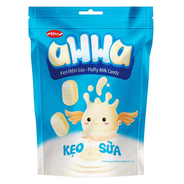 Kẹo Mềm Ahha Vị Sữa 120G