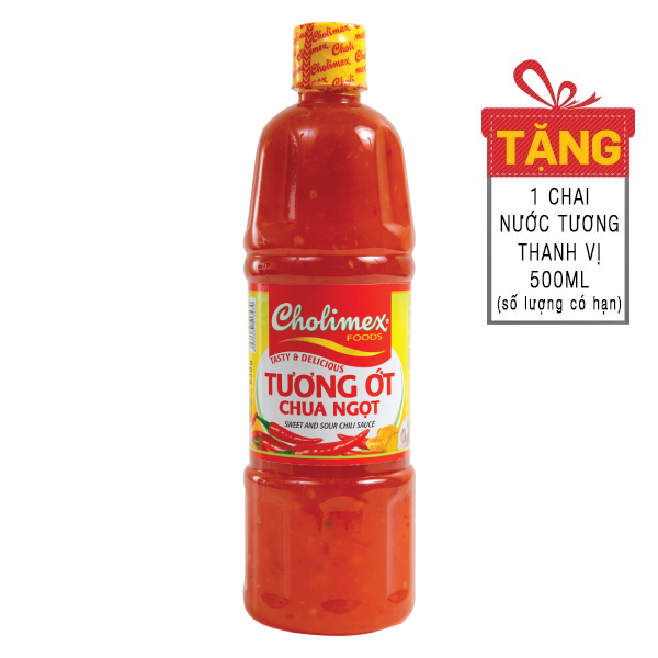 Tương Ớt Chua Ngọt Chai Nhựa Cholimex 830G