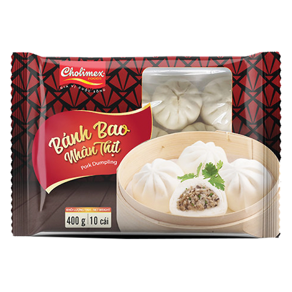 Bánh Bao Cholimex Nhân Thịt 400G