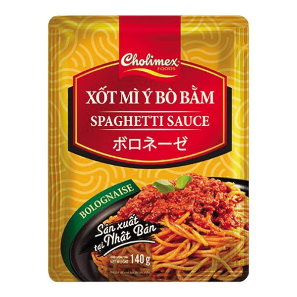 Xốt Mì Ý Bò Bằm Cholimex Gói 140G
