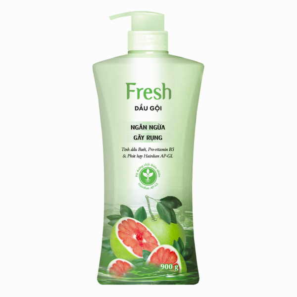 Dầu Gội Fresh Tinh Dầu Bưởi Ngăn Gãy Rụng Chai 900G