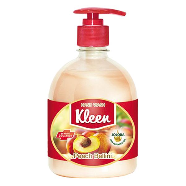 Nước Rửa Tay Kleen Hương Đào Chai 500G