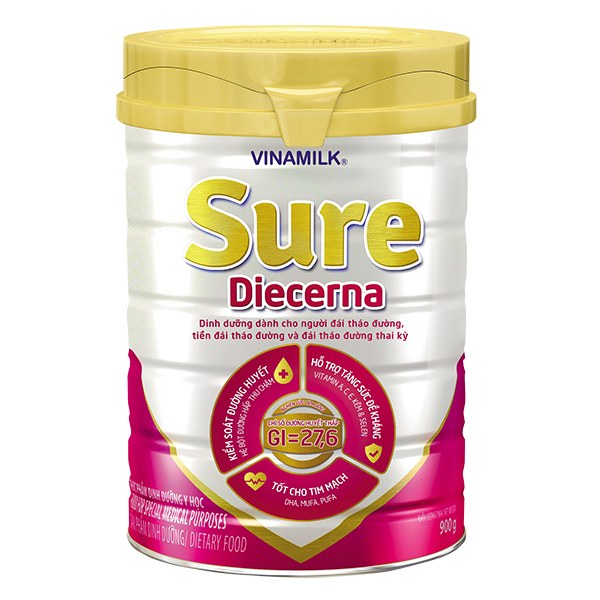 Sản Phẩm Dinh Dưỡng Sure Prevent Diecerna Hộp Thiếc 900G