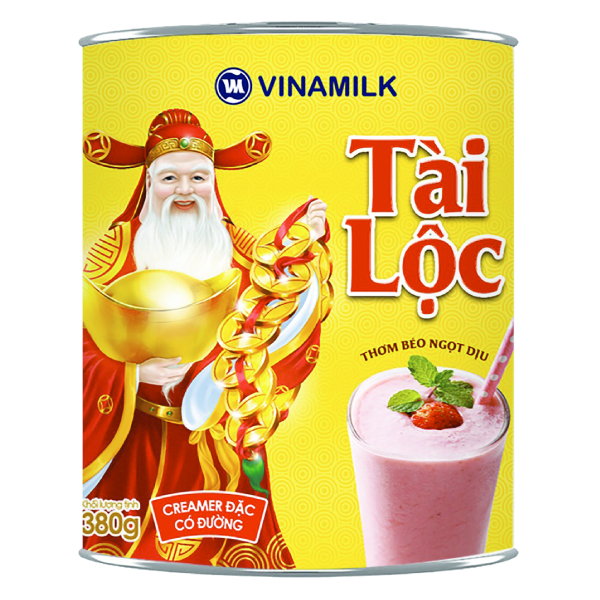 Sữa Đặc Có Đường Vinamilk Tài Lộc Lon 380G