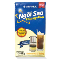Sữa Đặc Có Đường Ngôi Sao Phương Nam Xanh Dương Hộp Giấy 1.284Kg