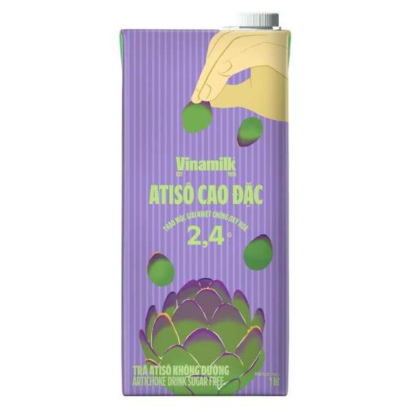 Trà Atiso Vinamilk Hộp Không Đường Hộp 1L