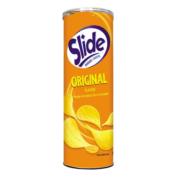Snack Khoai Tây Slide Vị Tự Nhiên 90G