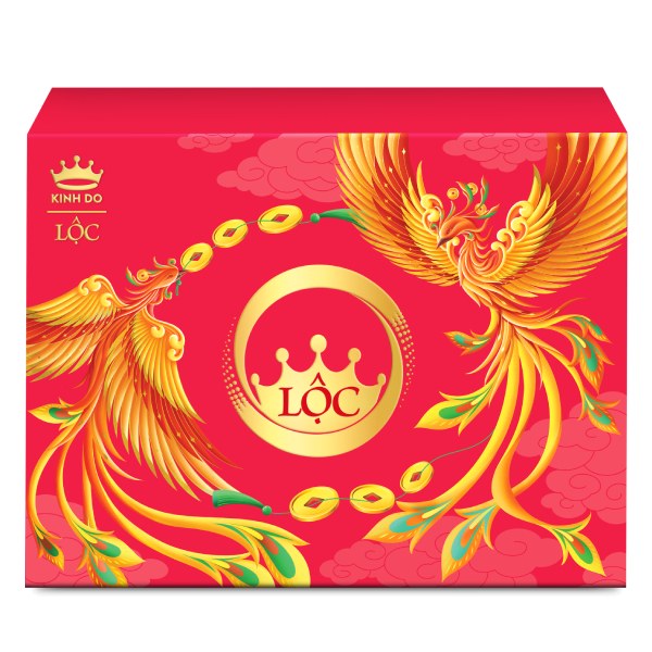 Hộp Quà Tết Kinh Đô Lộc Thịnh Vượng 1091.4G