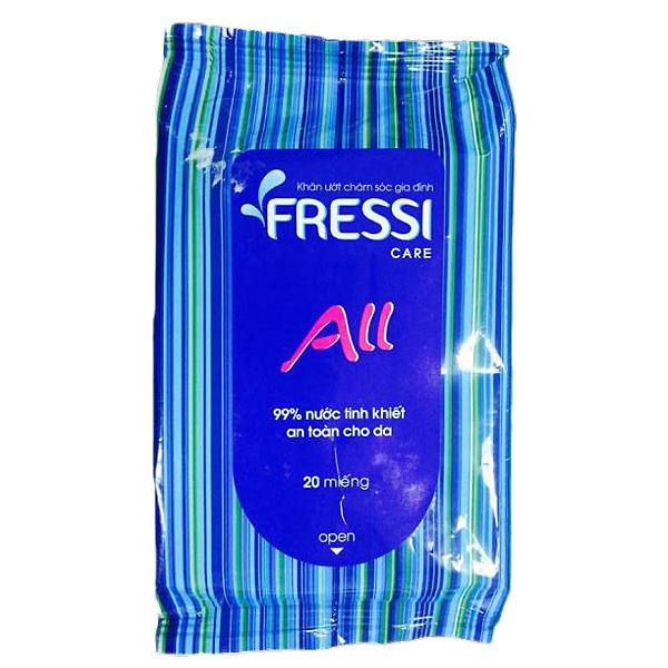 Khăn Ướt Fressi Care For All Gói 20 Miếng