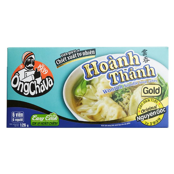 Viên Gia Vị Gold Ông Chà Và Hoành Thánh 126G