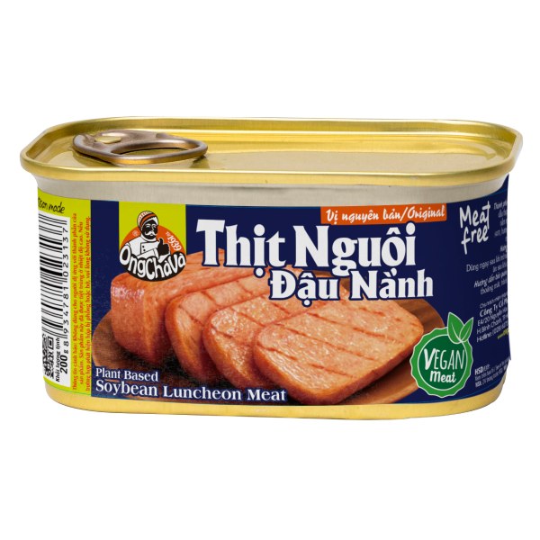 (Only Emartmall) Thịt Nguội Đậu Nành Ông Chà Và Vị Nguyên Bản Hộp 200G