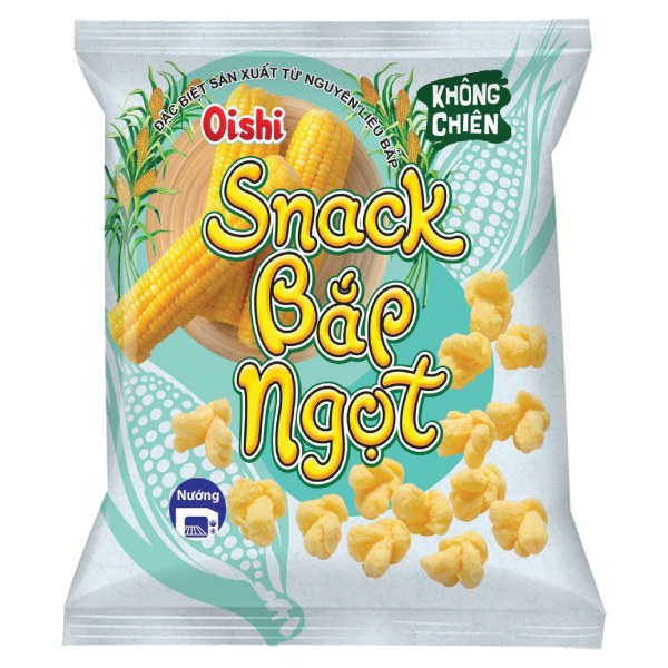 Snack Oishi Bắp Ngọt Gói 68G