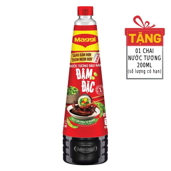 Nước Tương Maggi Đậu Nành Đậm Đặc 700Ml