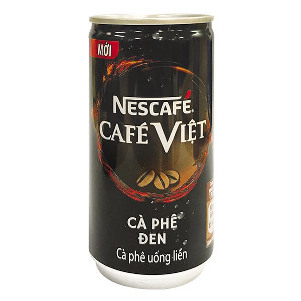 Cà Phê Nescafe Đen Lon 170Ml