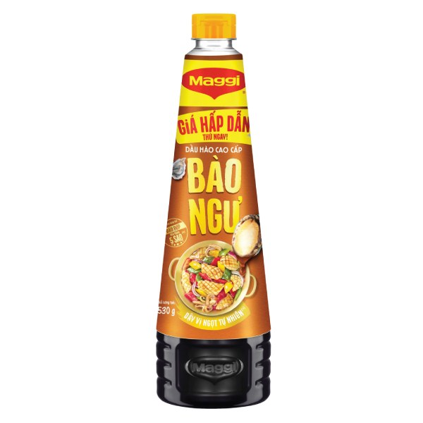 Dầu Hào Bào Ngư Cao Cấp Maggi Chai 530G