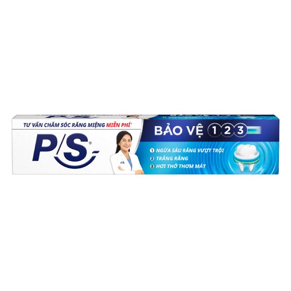 Kem Đánh Răng P/S Bảo Vệ 123 Chăm Sóc Toàn Diện 230G