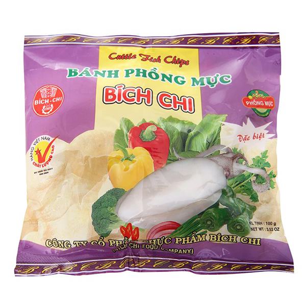 Bánh Phồng Mực Bích Chi 100G