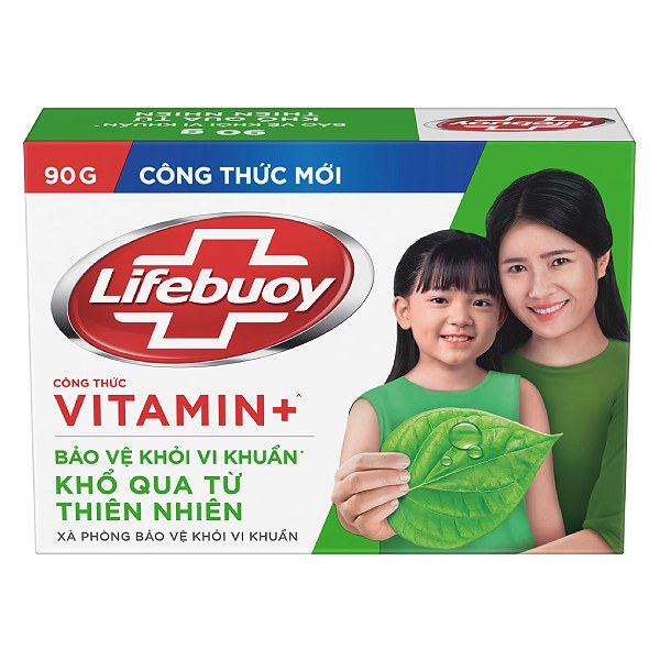 Xà Bông Cục Lifebuoy Thiên Nhiên 90G
