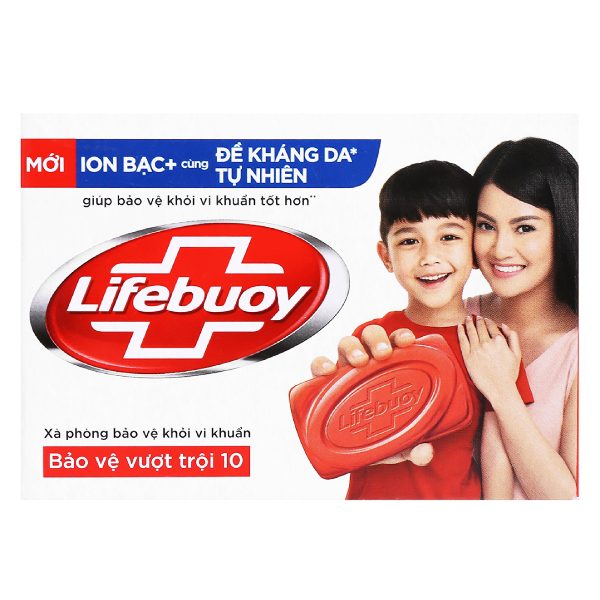 Xà Bông Cục Lifebuoy Bảo Vệ Vượt Trội 90G