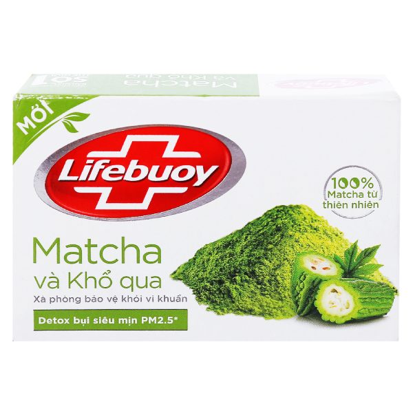 Xà Bông Cục Lifebuoy Matcha & Khổ Qua 90G