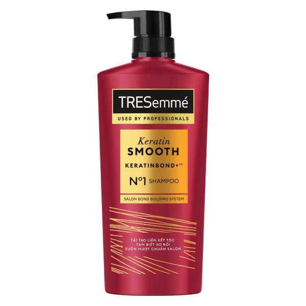 Dầu Gội Tresemmé Keratin Smooth Chai 850G