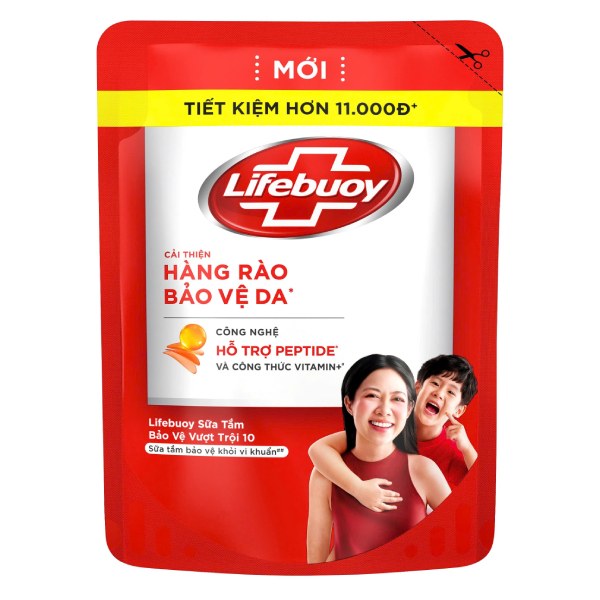Sữa Tắm Lifebuoy Bảo Vệ Vượt Trội Túi 800G