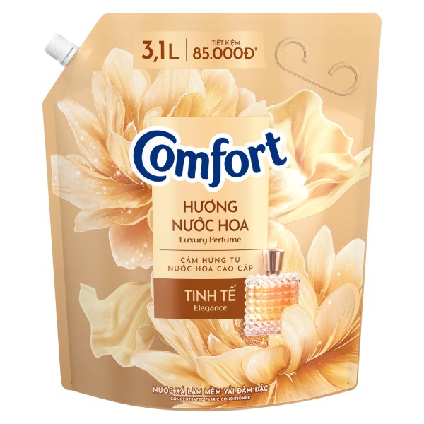 Nước Xả Vải Comfort Hương Thiên Nhiên Tinh Tế 3.1L