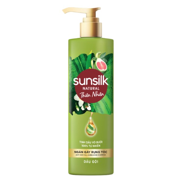 Dầu Gội Sunsilk Natural Ngăn Gãy Rụng 380Ml