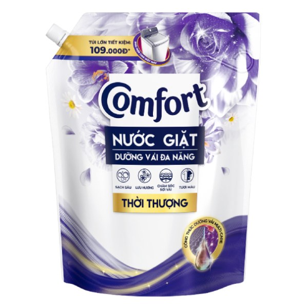 Nước Giặt Comfort Thời Thượng Túi 3.8Kg