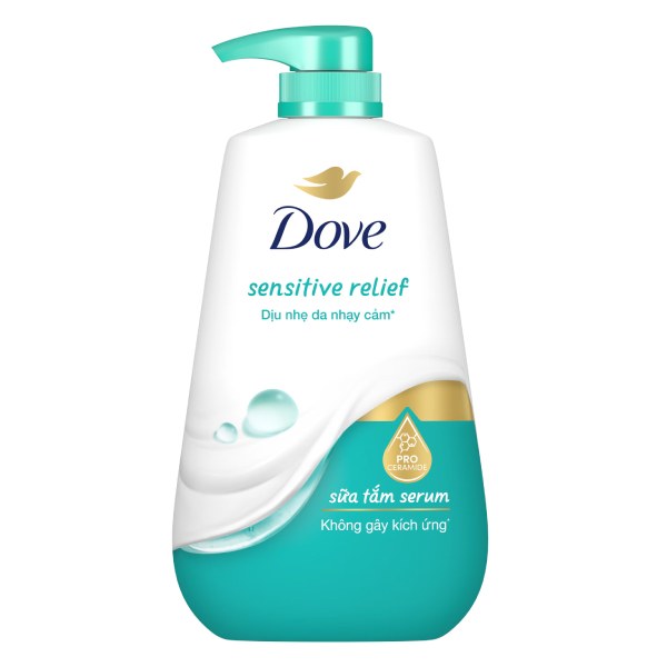 Sữa Tắm Serum Dove Da Nhạy Cảm 500G