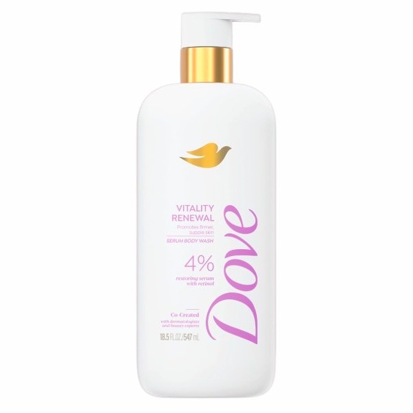 Sữa Tắm Dove Serum Vitality Renewal Ngừa Lão Hóa Chai 547Ml
