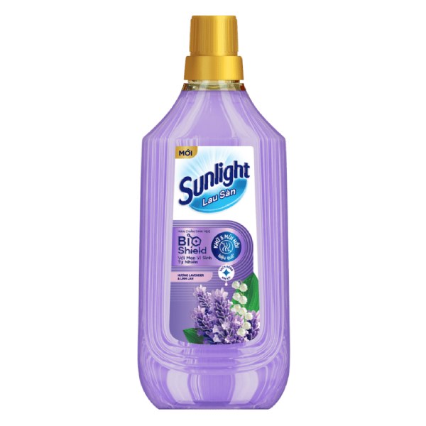Nước Lau Sàn Sunlight Bio Oải Hương Chai 1Kg