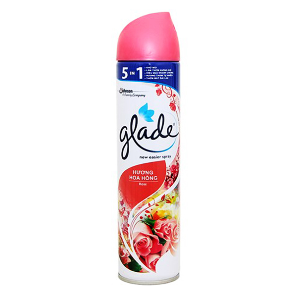 Xịt Phòng Glade Hoa Hồng 280Ml