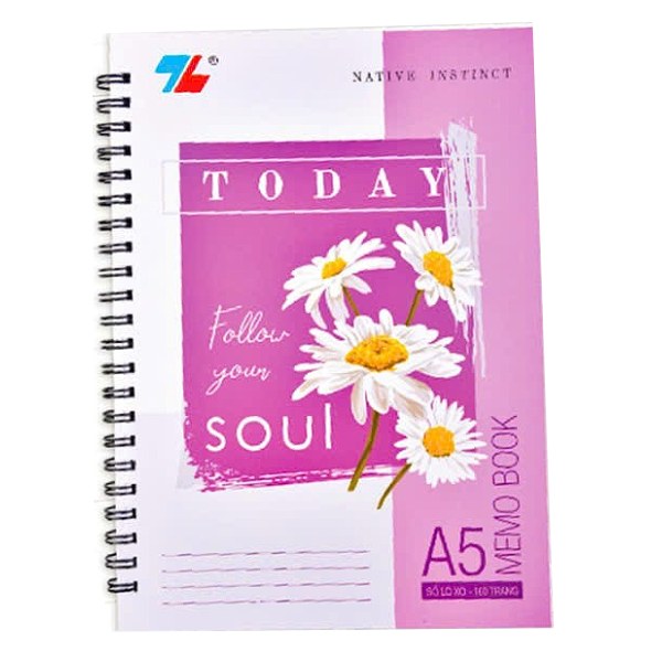 Sổ Lò Xo Dọc A5 MB-004 160 Trang