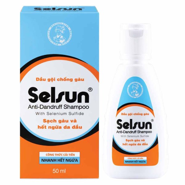 Dầu Gội Trị Gàu Selsun 50Ml
