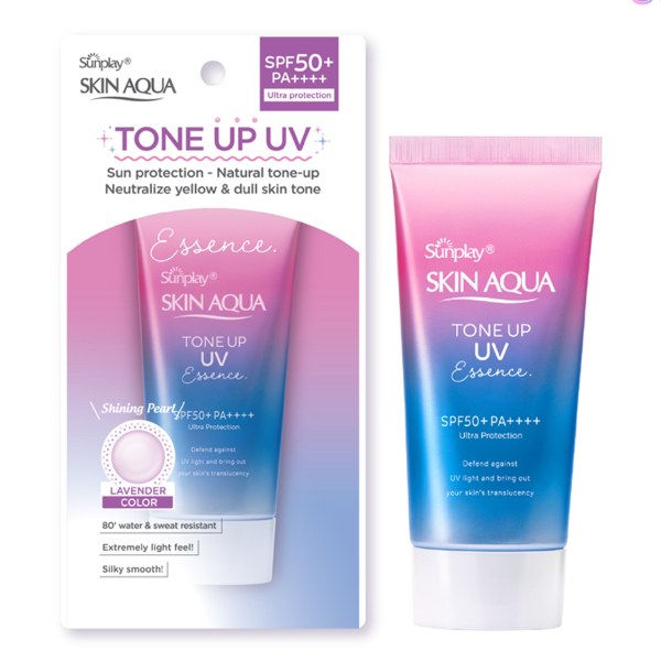 Tinh Chất Chống Nắng Nâng Tông Skin Aqua Tone Up Uv Lavender SPF50+ PA++++ 50G