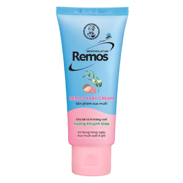 Kem Chống Muỗi Remos Baby Cream Khuynh Diệp 70G