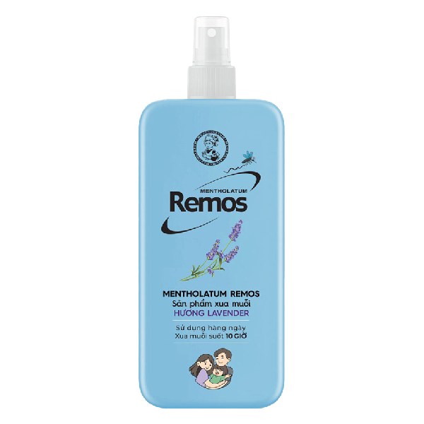 Xịt Chống Muỗi Remos Lavender 150Ml