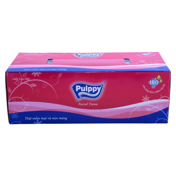 Giấy Lụa Hộp Pulppy 180 Tờ 