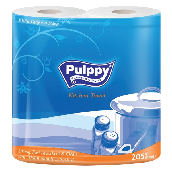 Lốc 2 Cuộn Giấy Đa Năng Pulppy